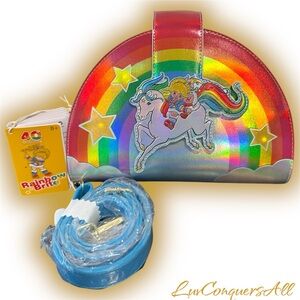 Loungefly Rainbow Brite & Starlite Rainbow Light Up Figural Crossbody Bag